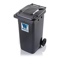 Mobile Garbage Bin BP240 570mm (W) x 730mm (D) x 1040mm (H) 240L