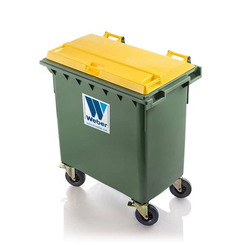 Abfallbehälter MGB 660 Liter – Weber GmbH